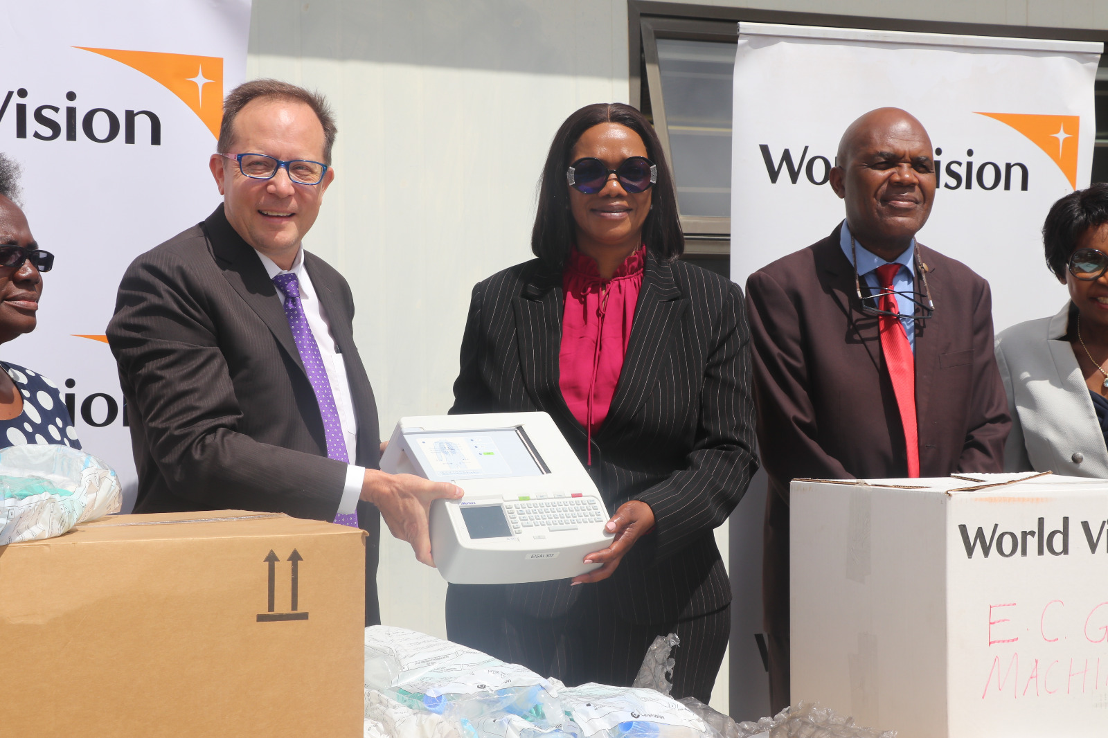 World Vision Donates Medical Supplies to Zambia's Ministry of Health
